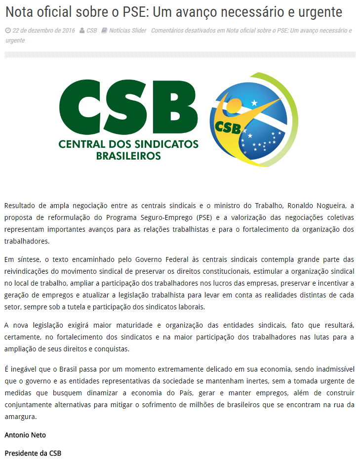 nota csb