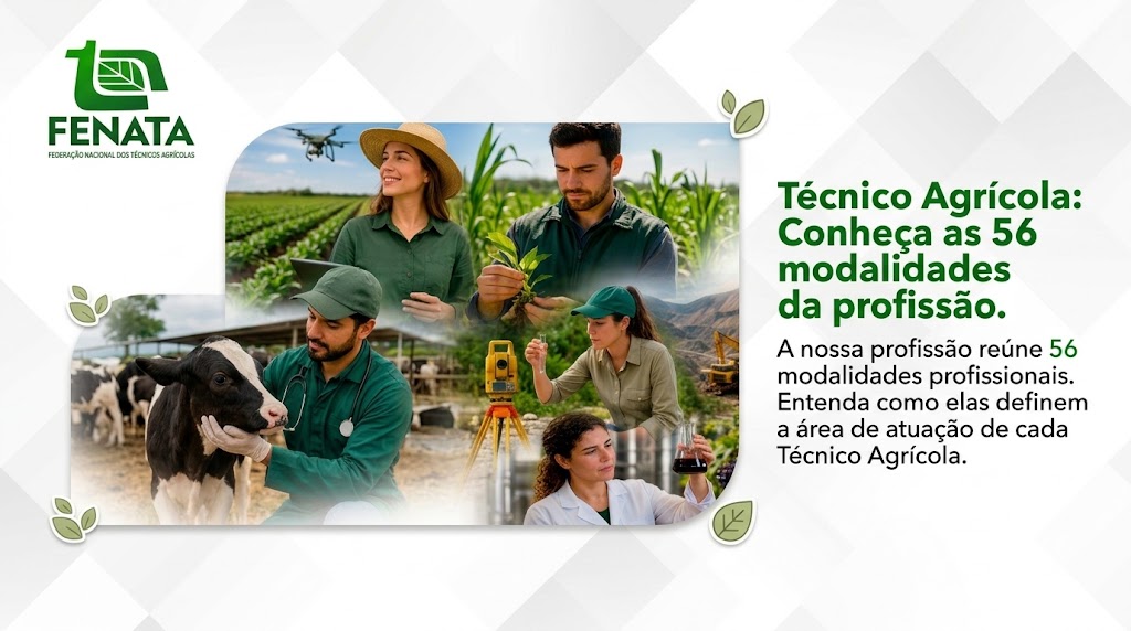 Técnico Agrícola: Conheça as 56 modalidades da profissão